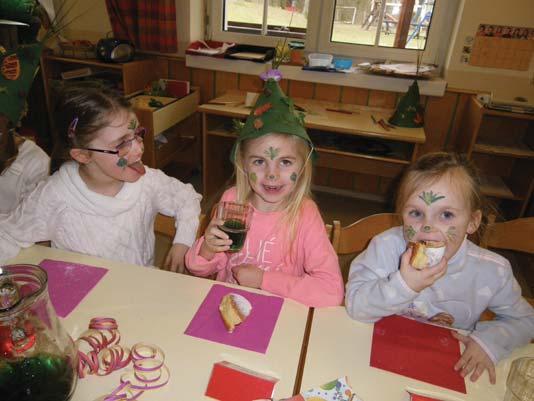 Bericht vom Kindergarten Enzenkirchen Am Faschingsdienstag feierten wir im Kindergarten ein lustiges