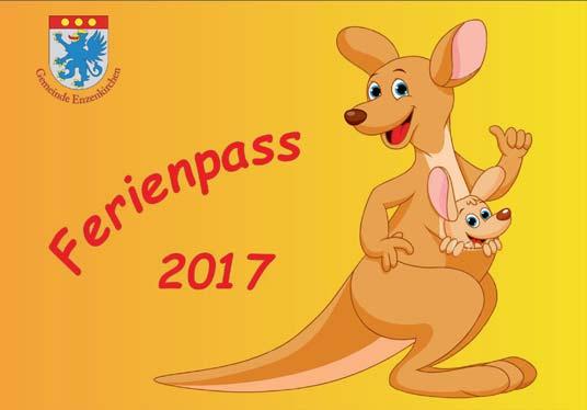 Ferienpass 2017 Nach den sehr erfolgreichen Ferienpassaktionen der letzten Jahre bietet der Familienausschuss der Gemeinde Enzenkirchen auch heuer wieder einen Ferienpass an.