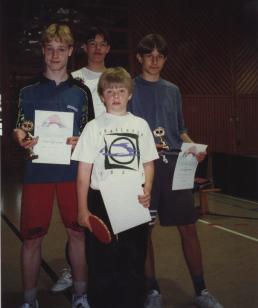 Vereinmeisterschaft 1997 Schüler v.l. J.