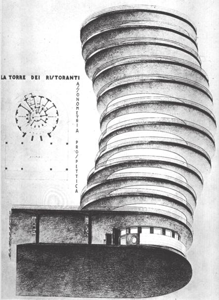 Abb.89 La torre dei ristoranti, 1928