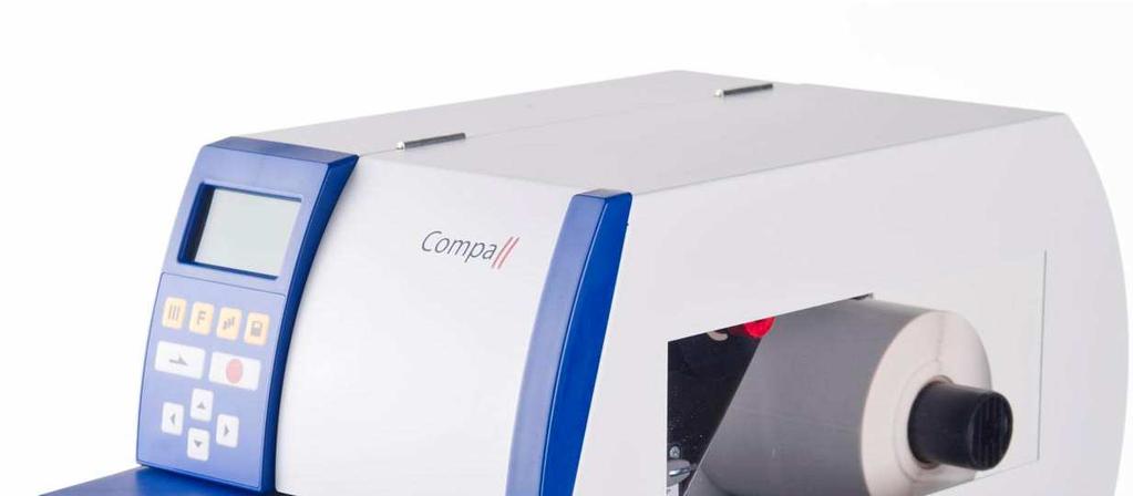 Empfohlener Etikettendrucker Valentin Compa II Serie Große Etikettenrollen bis zu 200 mm Durchmesser Druckgeschwindigkeit