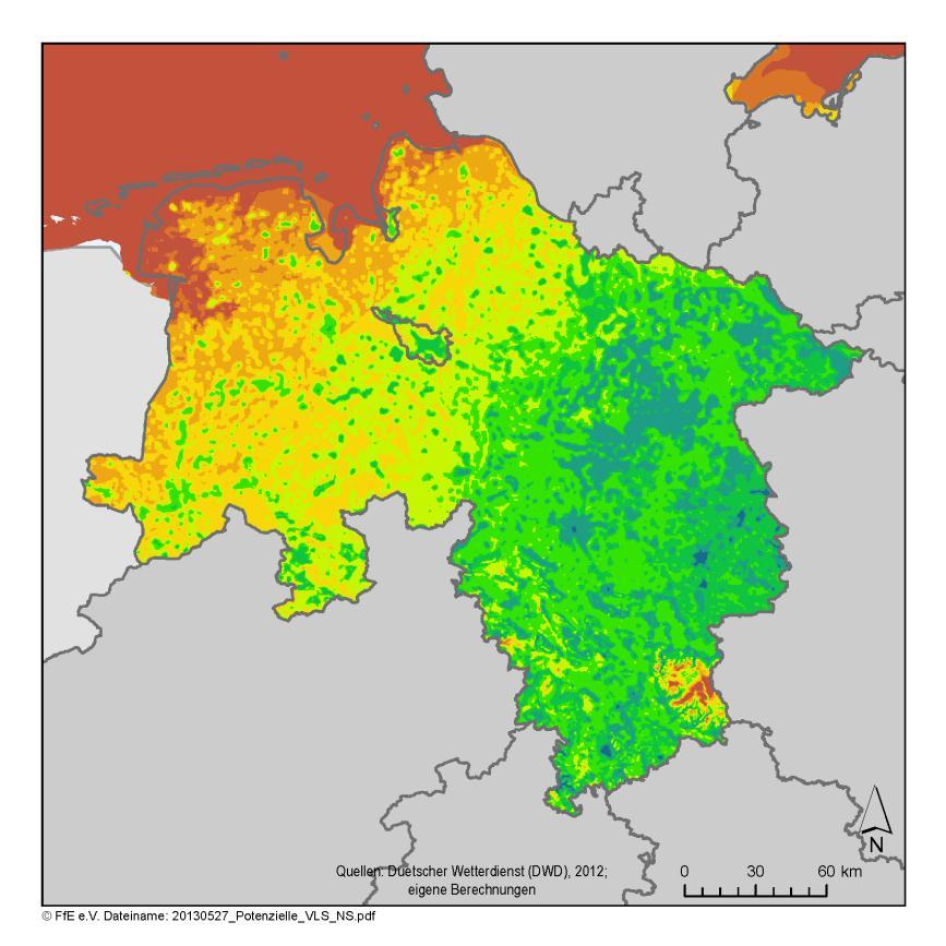 Leistung [MW] Häufigkeit [-] Standorte für Windkraftanlagen Bewertung der Standorte 0,16 0,14 0,12 0,1 0,08 0,06 0,04 0,02 0 3,5 3 2,5 2 1,5 1 0,5 Mittlere Windgeschwindigkeit Bayreuth
