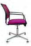 Als 4-Fuß- Version ideal z.b. für Wartebereiche oder Konferenzräume. Newly developed 3D visitor chair in a trendy design.