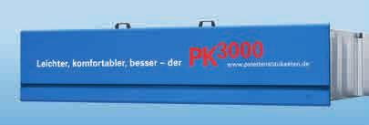 71701090 Als Einsatz im Palettenstaukasten PK3000 > Inklusive 4 St. Kunststoffbehälter oben > Verzinkt > max. Zuladung 130 kg Bauhöhe ab 350 mm Artikel-Nr.