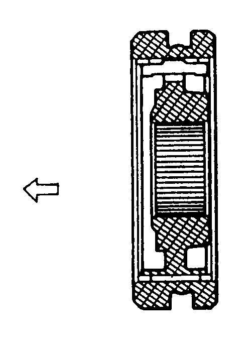 (3) Die Federn im Innenkreis der Schaltriegelpositionen montieren, so daß die Federenden um 0 Grad versetzt zueinander liegen, damit die Federspannung