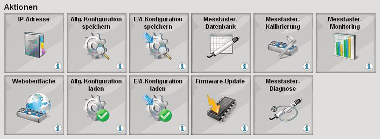 Folgende Aktionen sind möglich: - IP-Adresse: IP-Adresse des MSX-E-Systems ändern, um diese z.b.