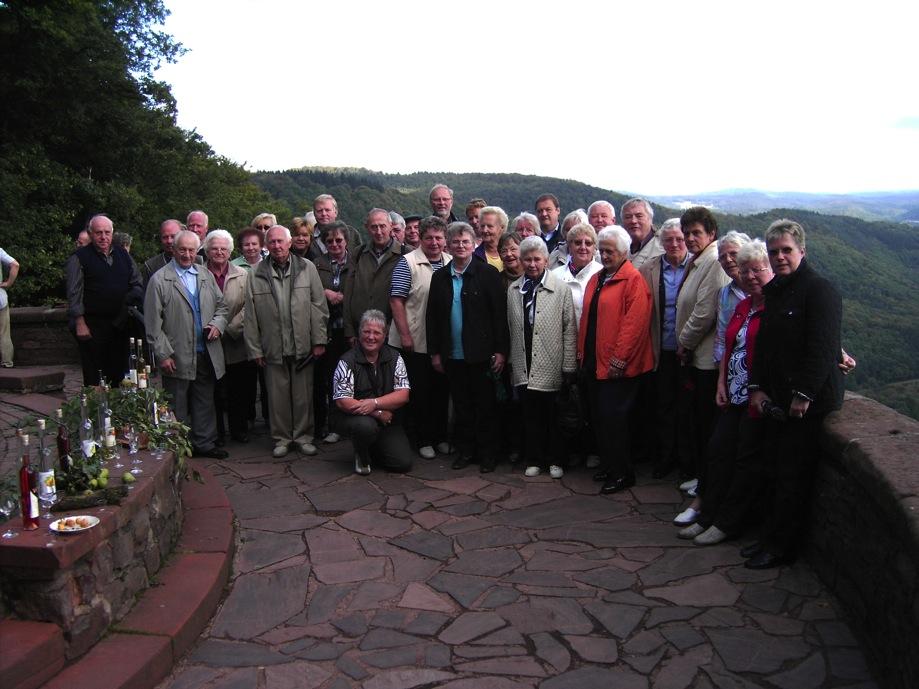 9 Der Mehrtagesausflug, organisiert durch Marita und Herward Schröer, führte vom 3. bis 6. September 2009 ins Saarland. Besucht wurde u. a.