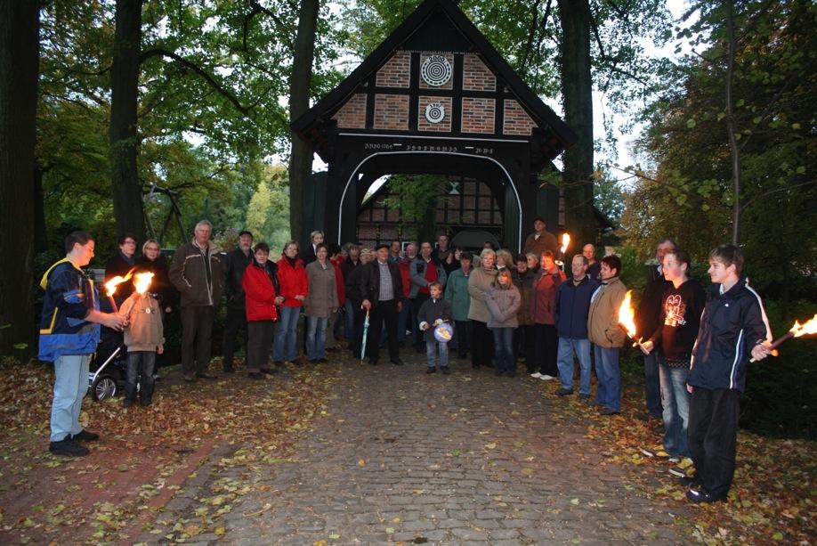 Herbstfest unter dem Motto Apfelernte wurde am 24. Oktober 2009 in der Festscheune auf Gut Erpenbeck gefeiert.
