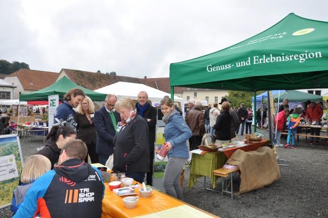Landrat Recktenwald begrüßte als Vorsitzender des Naturparks Saar-Hunsrück dessen
