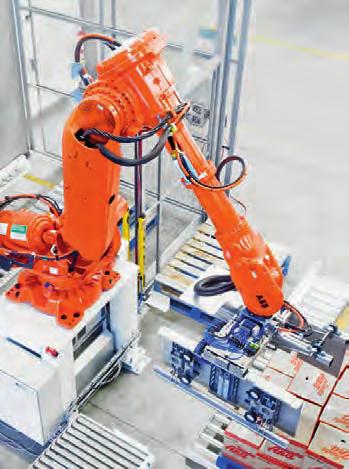 Durch roboterbasierte Automationslösungen von ABB kann diesen Herausforderungen durch den Auf- bzw. Ausbau von technologischen Stärken begegnet werden.