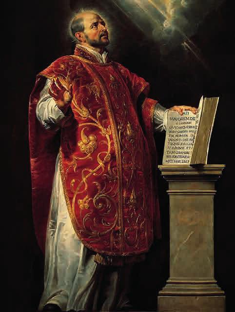 1536 Ignatius von Loyola (+1556) schöpfte sein Wissen aus der Weisheit des christlichen Abendlandes. Durch ihn kommen die großen Lehrer der Christenheit ins Bewusstsein des heutigen Menschen zurück.
