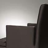 Dank der individuell wählbaren Festigkeit der Sitzkissen nimmt man darauf so komfortabel Platz wie auf einem Sessel.