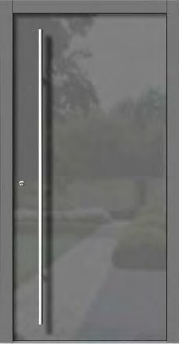 schwarz, mittlere Scheibe Klarglas Aussenrosette: ZEK Griff: GS150 VTH302 Holzart: Fichte Farbe innen: F00