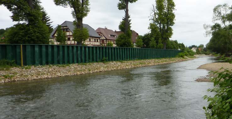 Hochwasserschutzanlage komplette