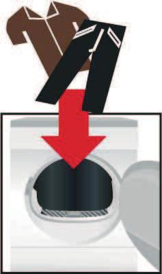Regelmäßig Ablagerungen im Loch der Verschlusskappe mit einem spitzen Gegenstand entfernen. 5. Verschlusskappe schließen. 6. Behälter immer vollständig bis zum Einrasten einschieben.