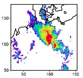 mm/h Effect of Stochastic Physics (Susanne) OUTLINE Introduction Statistical Postprocessing Tuning Parameters: a = 0.25 D = 1 x T = 18 t original LM-forecast 10.7.