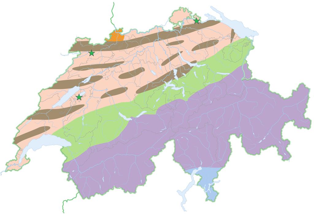 Projektentwicklung an 4 bis 5 Standorten in der Schweiz (Auswahl aus einem