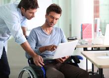 Die SBV wird alle vier Jahre von allen im Betrieb beschäftigten Schwerbehinderten und ihnen Gleichgestellten gewählt. Grundlage ihrer Arbeit ist das Sozialgesetzbuch IX.
