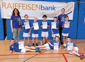 16 MITTEILUNGSBLATT WEISSAch IM TAL 26. März 2015 Nr. 13 -Abteilung handball Gemischte E-Jugend / Bericht Saisonspieltag 22.03.