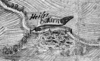 932 Grenze zwischen Hanau u. Ysenburg bei Altenhaßlau und Hailer. Das Ende der Weede dürfte um das Jahr 1865 anzusiedeln sein.