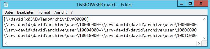 Außerdem kann der DvBROWSER auch über eine Schaltfläche aus dem David Client heraus gestartet werden.