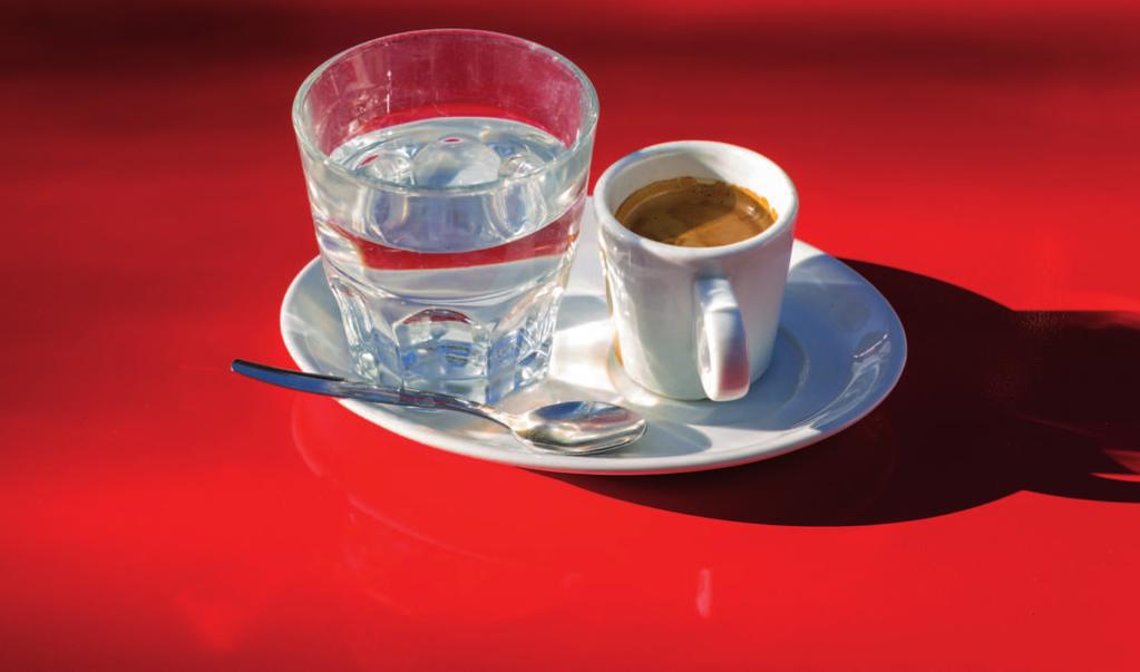 Espresso: Italien Wasser: Werl Das Werler Trinkwasser hat eine ausgezeichnete Qualität.