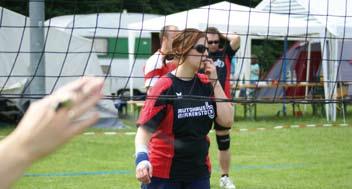 Für die TGO spielten: Johanna Grabe, Bianca Groß, Sandra Müller, Birgit Seifert, Stephanie Scholz, Werner Farnung, Christopher Grabe und Stephan Groß Mixed-Volleyballer starteten mit 2 Teams in