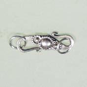 Clasp toggle hook sterling silver, 15 mm