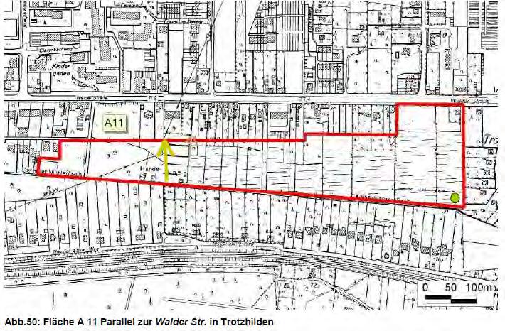 Potential für planungsrelevante rten ls