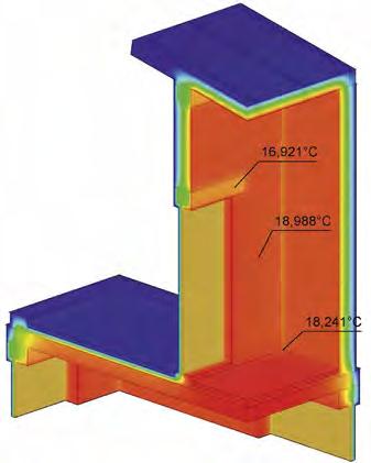 Software 2 6 Abb. 5: 3D Berechnung eines Staffelgeschosses. Abb. 6: Detail aus 3D Berechnung eines Staffelgeschosses.