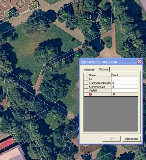 Aufgaben im Messgebiet 1. Dokumentation von Objekten mit der GPS-Kamera 2. Aufnahme einiger Punkt-, Linien- und Flächenobjekte mittels DGPS (Statuen, Wege, Grünflächen) 3.