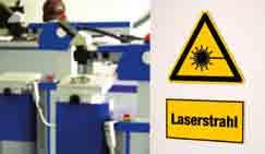 Kennzeichnung für Laserklassen in mm B-7541 Selbstkleb.