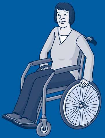 5 Ziele der Lebenshilfe Teil habe: Der setzt sich dafür ein, dass Menschen mit Behinderung überall dabei sein können.