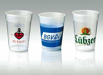 Mehrwegbecher von cups4events sind daher nicht nur praktische Trinkgefäße, sondern auch ein idealer Werbeträger.