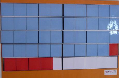 Zehnerübergang: farbige Vorlagen zum Bau eines Zehner-Sortier-Kastens farbige