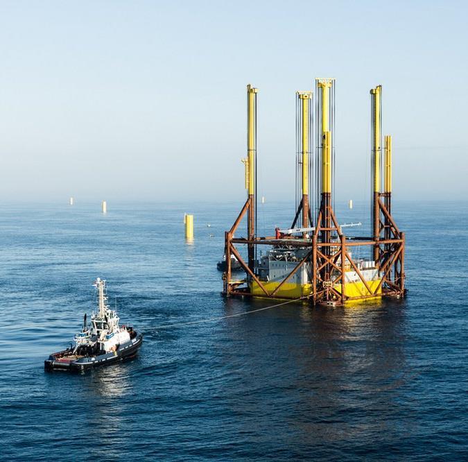 Meilensteine international Windpark in der Nordsee «Global Tech 1» Erster kommerzieller Offshore- Windpark in der deutschen Nordsee Fundamente