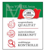 Agrarmarkt Austria Marketing GmbH. Qualitätssicherungsprogramme 1. AMA Gütesiegel Vergabe für best.