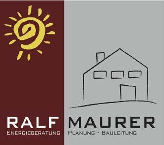 Sonnenhaus Maurer / Wer sind wir Planungsbüro Ralf Maurer / Simmozheimer Straße 11 / Althengstett Planungsbüro mit dem Schwerpunkt auf Planung und Bauleitung: von qualitativ und baubiologisch