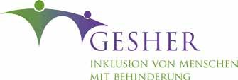 SOZIALREFERAT - INKLUSIONSPROJEKT GESHER Inklusionsprojekt Gesher: Unterstützung von Menschen mit Behinderung und ihren Angehörigen Die Förderung und Unterstützung von Menschen mit Behinderung und