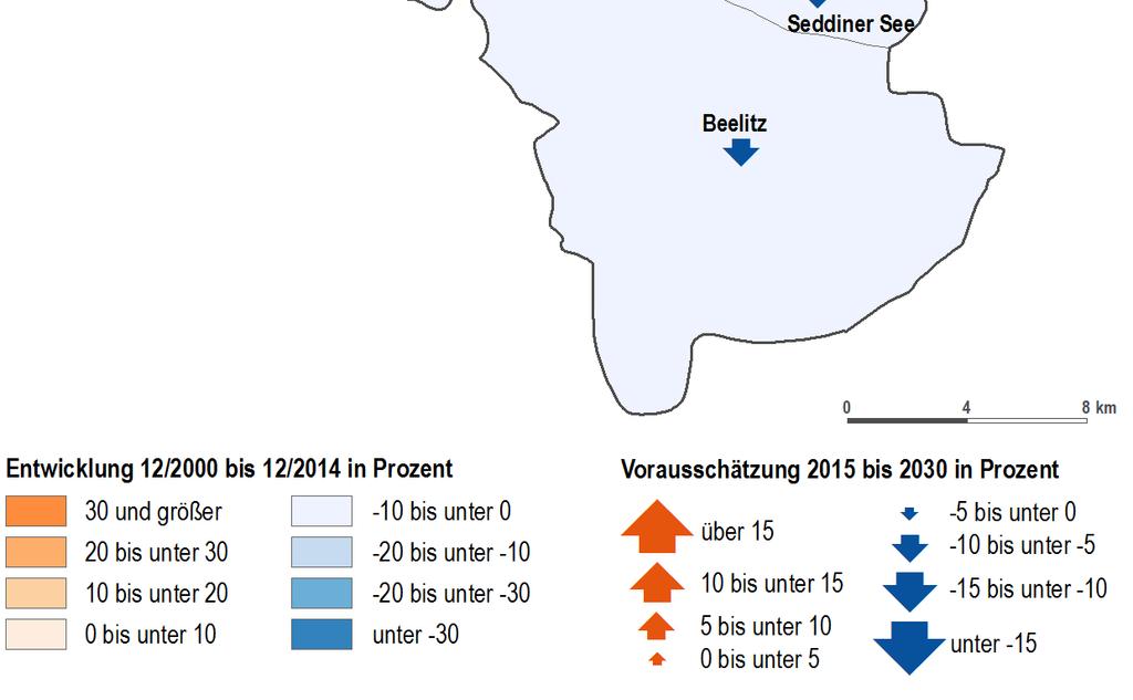 II. Demografie Bevölkerungsentwicklung bis 2014 und