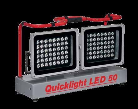 Quicklight LED 50 Quicklight LED 50. Das Quicklight LED 50 zeichnet sich durch seine niedrige Bauweise von gerade mal 435 mm aus.