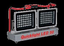 14 kg 250 060 Beleuchtungseinheit Quicklight LED 30 komplett mit 2 x LED Flutlichtstrahlern 30 W.