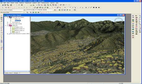 GeoMedia 3D - Ausblick Integration von Motion Video Video über dem