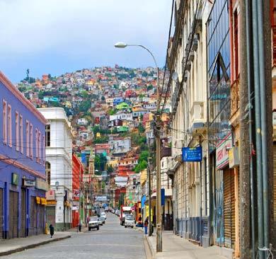 Valparaiso Die Stadt auf den 45 Hügeln war die Heimat der Hippies und der Boheme, als das Militär 1973 in Chile die Macht übernahm.