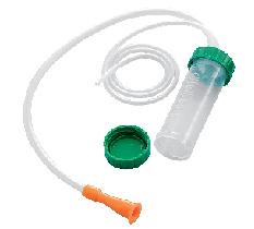 Er wird außerdem für das Absaugen von Fruchtwasser aus Mund oder Nase von Neonaten benutzt, um die Atemwege zu reinigen.