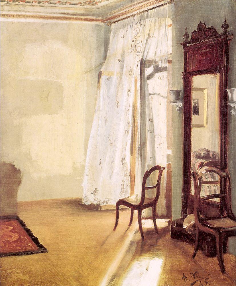 Adolph Menzel, Das Balkonzimmer, 1845,