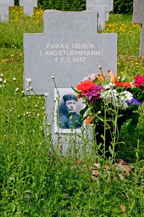 An Opas Grab Friedhof in Margraten bei Maastricht.
