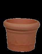 Pflanztopf Claudia Ø terracotta schwarz taupe 30 cm 60-30 G-4564 G-4565 G-4566 35 cm 60-35 G-4567 G-4568 G-4569 40 cm