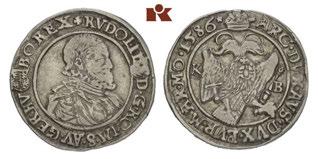 Leichte Fassungsspuren, fast sehr schön 1044 Erzherzog Ferdinand, 1564-1595. Reichstaler o. J., Ensisheim. Dav. 8089 A.