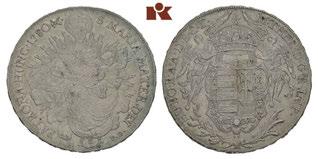 Leichte Fassungs- und Bearbeitungsspuren, sehr schön 200,00 1074 Maria Theresia, 1740-1780. Konv.-Taler 1766, Günzburg.